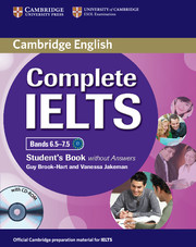 Фото - Complete IELTS Bands 6.5-7.5 Student's Book without answers with CD-ROM