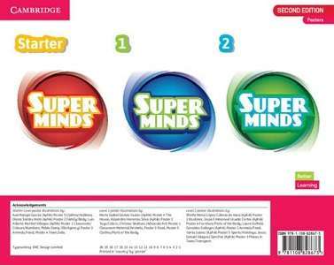 Фото - Super Minds  2nd Edition Starter-2 Posters British English (15)