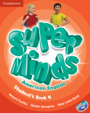 Фото - American Super Minds 4 Student's Book with DVD-ROM