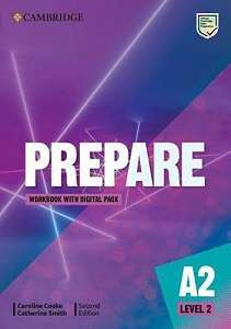 Фото - Prepare! Updated 2nd Edition Level 2 WB with Digital Pack