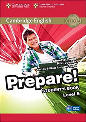 Фото - Cambridge English Prepare! Level 5 SB including Companion for Ukraine
