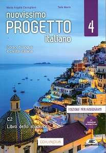 Фото - Progetto Italiano Nuovissimo 4 (C2) Libro dell’insegnante + CD Audio