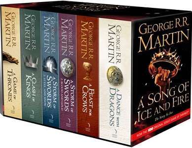Фото - A Song of Ice and Fire Box Set (1-6) [Paperback]