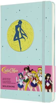 Фото - Записник Moleskine Sailor Moon середній / Нелінований М’ятний