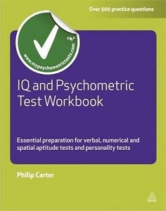 Фото - IQ and Psychometric Test Workbook: Essential Preparation for Verbal, Numerical and Spatial Aptitude