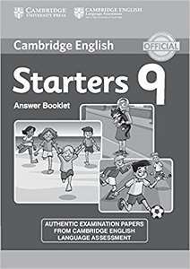 Фото - Cambridge YLE Tests 9 Starters Answer Booklet