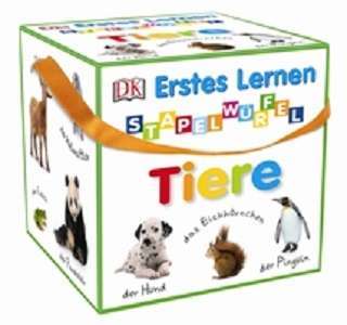 Фото - Erstes Lernen: Stapelwürfel Tiere (BOX)