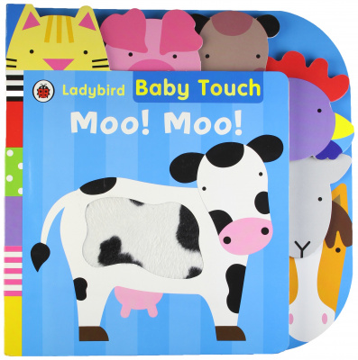 Фото - Baby Touch: Moo! Moo! Tab Book