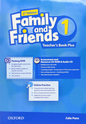 Фото - Family and Friends 2nd Edition 1 Teacher's Book Plus Pack (Assessment & Resources MultiROM, Fluency