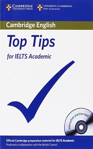 Фото - Top Tips for IELTS Academic Book with CD-ROM with full practice test and Speaking test video