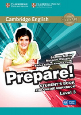 Фото - Cambridge English Prepare! Level 3 Student's Book and Online Workbook