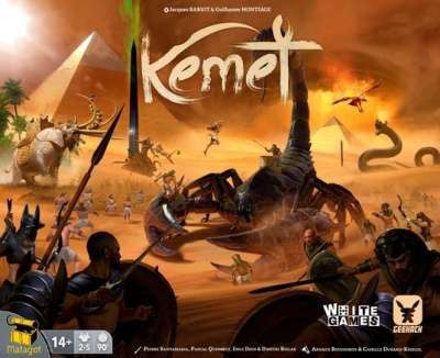 Фото - Кемет: Кров і пісок (Kemet: Blood and Sand) (optGKCH019KT)