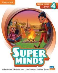 Super Minds 2nd Edition 4 Workbook with Digital Pack...