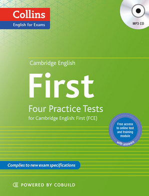 Фото - Four Practice Tests for Cambridge English with MP3 CD: First