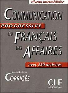 Фото - Communication Progr du Franc des Affaires Interm Corriges