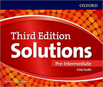 Фото - Solutions 3rd Edition Pre-Intermediate Class Audio CDs (3)