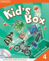 Фото - Kid's Box 4 Activity Book with CD-ROM