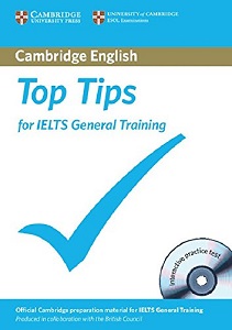 Фото - Top Tips for IELTS General Training Book with CD-ROM with full practice test and Speaking test video