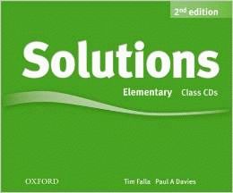 Фото - Solutions 2nd Edition Elementary Class Audio CDs (3)