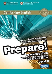 Фото - Cambridge English Prepare! Level 2 TB with DVD and Teacher's Resources Online