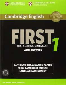 Фото - Cambridge English First 1 for Revised Exam from 2015 SB with answers and Audio CDs (2))