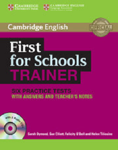 Фото - Trainer: First for Schools Six Practice Tests with answers and Audio CDs (3)