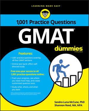 Фото - 1,001 GMAT Practice Questions For Dummies