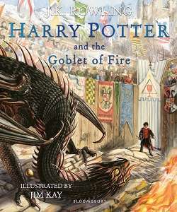 Фото - Harry Potter 4 Goblet of Fire Illustrated Edition [Paperback]