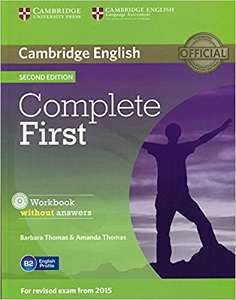 Фото - Complete First Second edition WB without answers with Audio CD