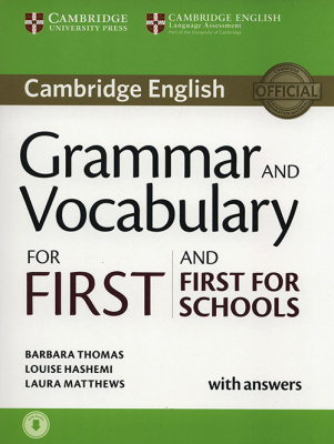 Фото - Cambridge Grammar and Vocabulary for First and First for Schools with Answers and Downloadable Audio