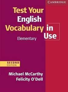 Фото - Test  Your English Vocabulary in Use 2nd Edition Elementary Book with answers