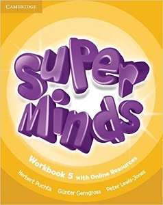 Фото - Super Minds 5 Workbook with Online Resources