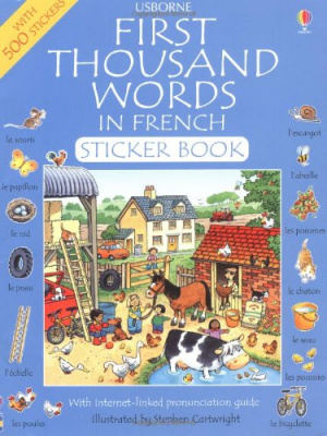 Фото - First 1000 Words in French. Sticker Book