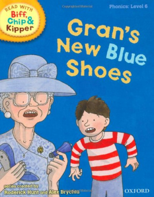 Фото - Biff, Chip and Kipper Phonics 6 Gran's New Blue Shoes [Hardcover]