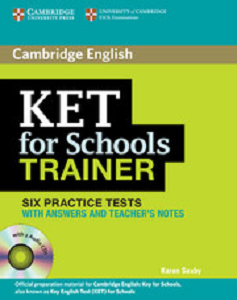 Фото - Trainer: KET for Schools Six Practice Tests with answers with Audio CDs (3)