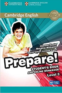 Фото - Cambridge English Prepare! Level 3 SB and online WB including Companion for Ukraine