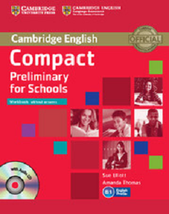 Фото - Compact Preliminary for Schools Workbook without answers with Audio CD
