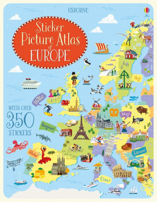 Фото - Sticker Picture Atlas of Europe