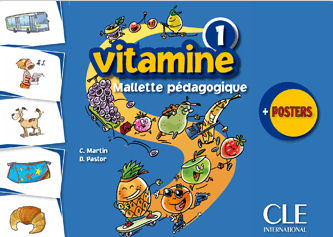 Фото - Vitamine 1 Mallete pedagogique (4 posters+225 flashcards)