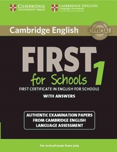 Фото - Cambridge English First for Schools 1 SB with answers and Audio CDs (2)