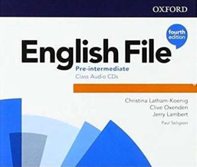 Фото - English File  4th Edition Pre-Intermediate Class Audio CDs (3)