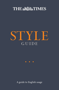 Фото - The Times Style Guide [Paperback]