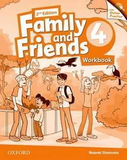 Фото - Family and Friends 2nd Edition 4 Workbook with Online Practice