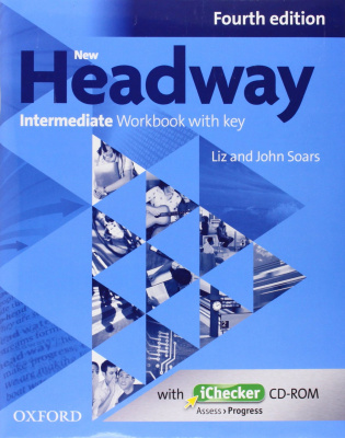 Фото - New Headway 4ed. Intermediate WB with key & iChecker CD Pack