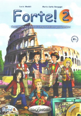 Фото - Forte! 2 (A1+) Libro dello studente ed esercizi + CD audio