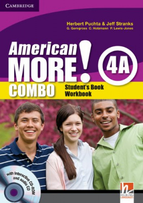 Фото - American More! Level 4 Combo A with Audio CD/CD-ROM