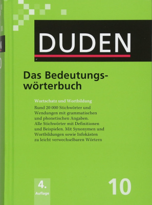 Фото - Duden 10. Das Bedeutungsworterbuch