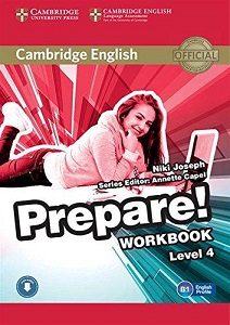 Фото - Cambridge English Prepare! Level 4 WB with Downloadable Audio