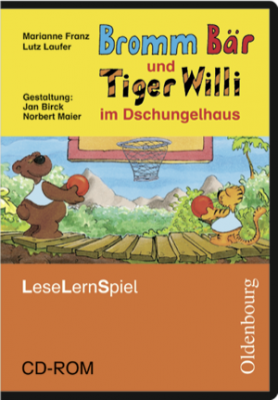 Фото - Bromm Br und Tiger Willi im Dschungelhaus. Leseschule Fibel. Lernspiel. CD-ROM