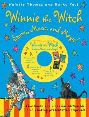 Фото - Korky Paul. Winnie the Witch: Stories, Music, and Magic! 5 Books with CD